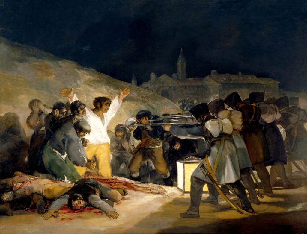 Pintores famosos españoles: 9 maestros del arte 3 goya 3 de mayo 1