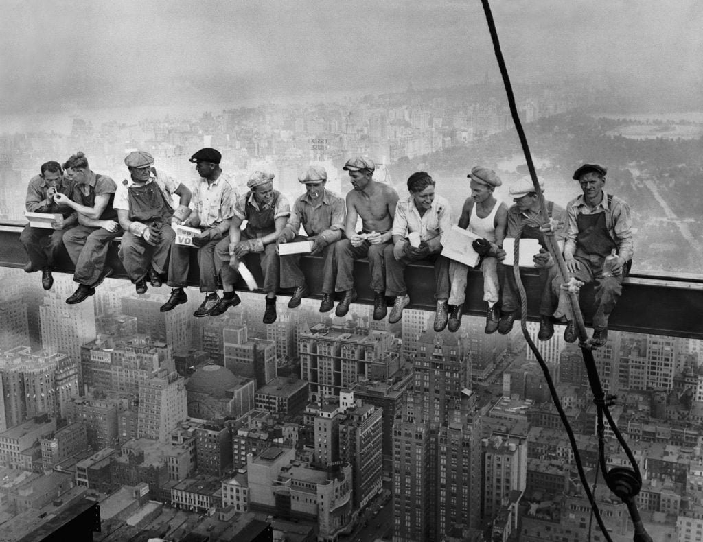 10 fotografías más famosas del mundo 2 Lunch atop a Skyscraper