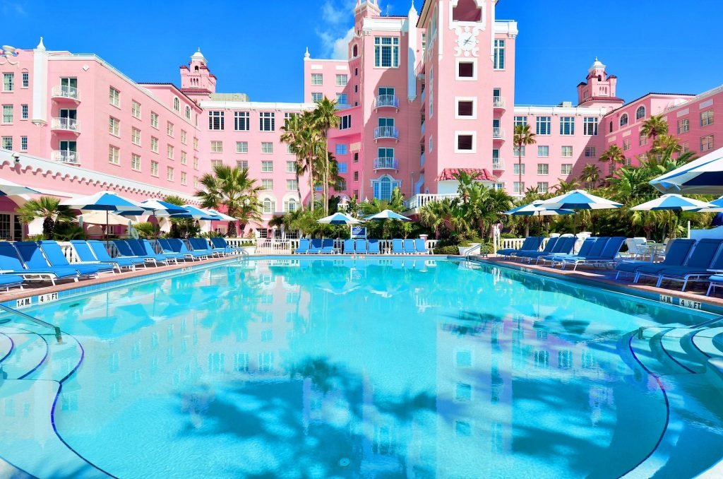 10 lugares rosas más bonitos del mundo 1 The Don Cesar Hotel St Pete Beach Facilities