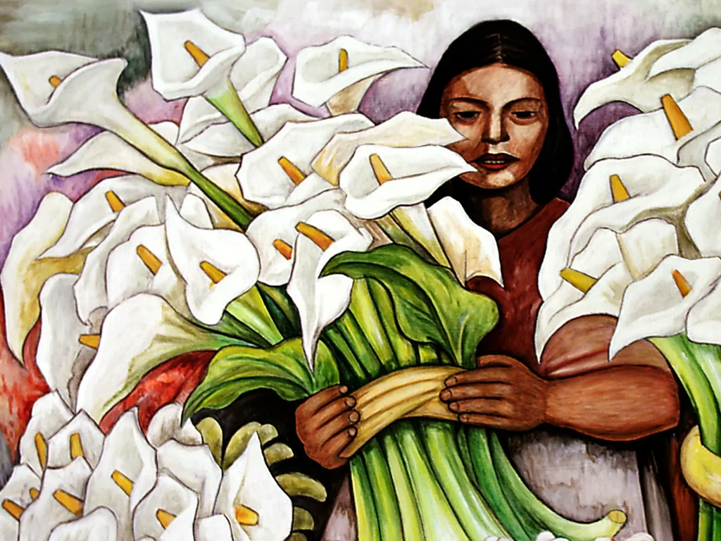 10 artistas famosos y sus musas naturales: las flores 8 7 2
