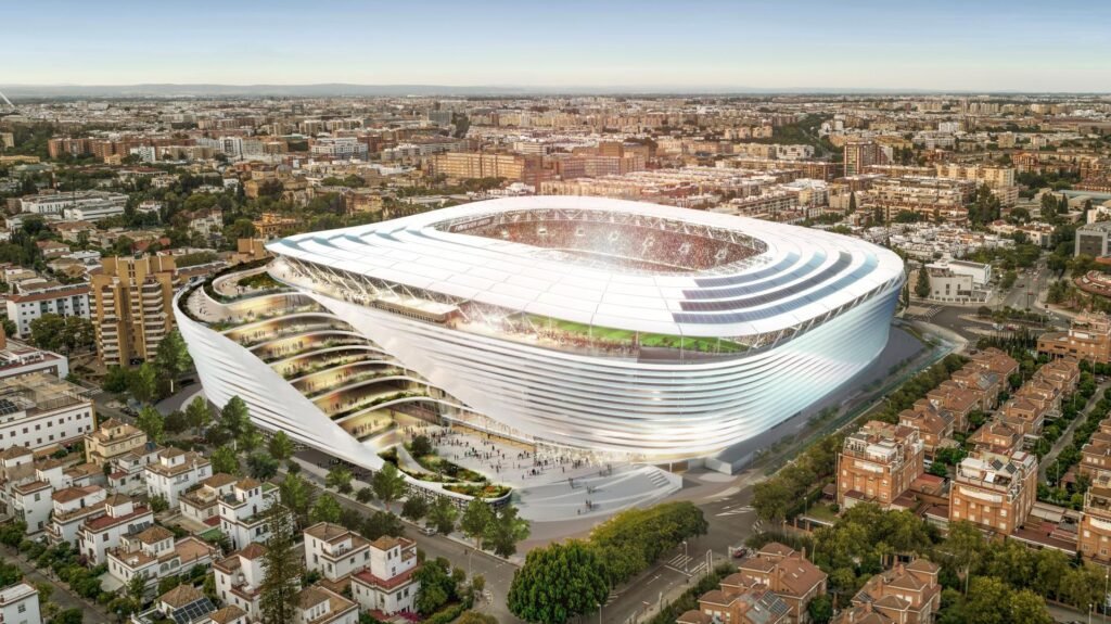 El Estadio Benito Villamarín: 90 Años de Historia, Arquitectura y Futuro en Sevilla 16 Wine Gogh