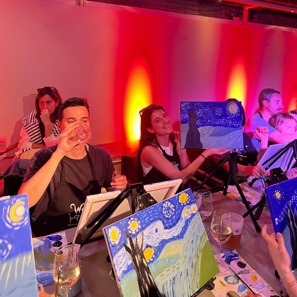 Clases de Pintura Valencia: 1 Experiencia Artística Única 4 Wine Gogh