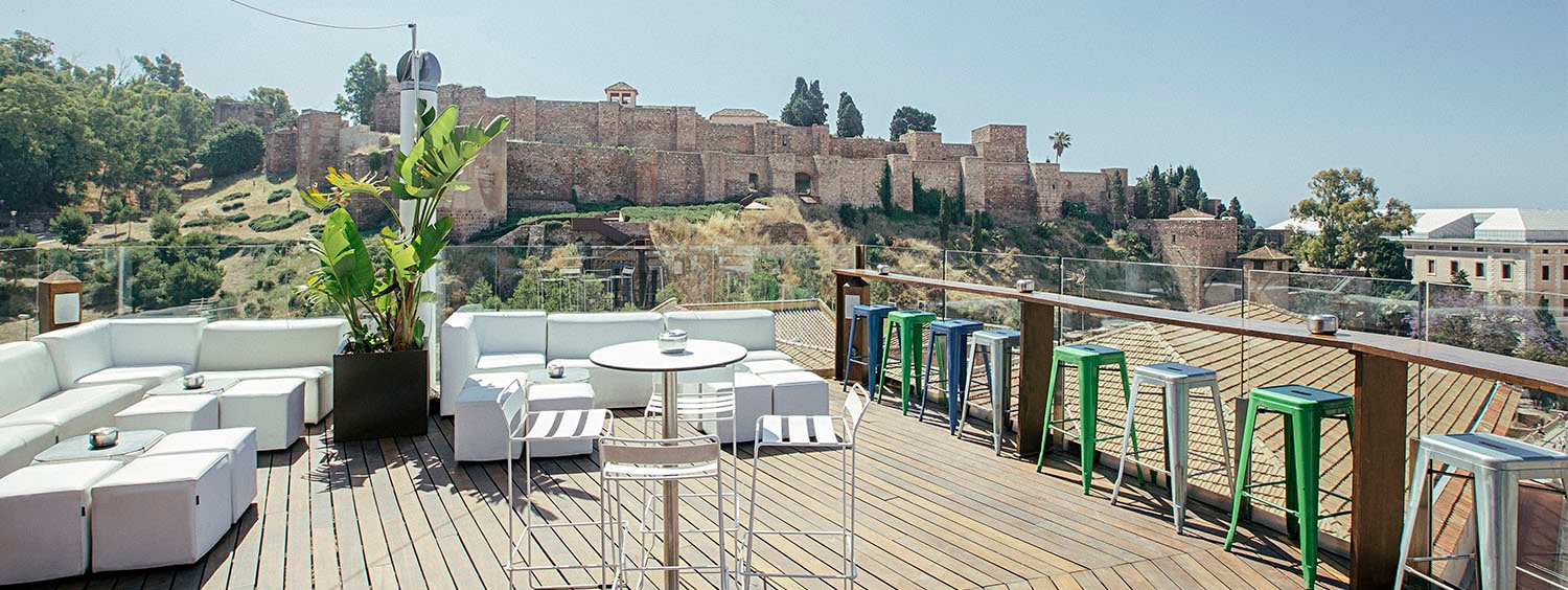 Malaga Rooftop; 5 Impresionantes Rooftops en Málaga para Disfrutar Antes de una Experiencia Creativa en Wine Gogh 5 Wine Gogh