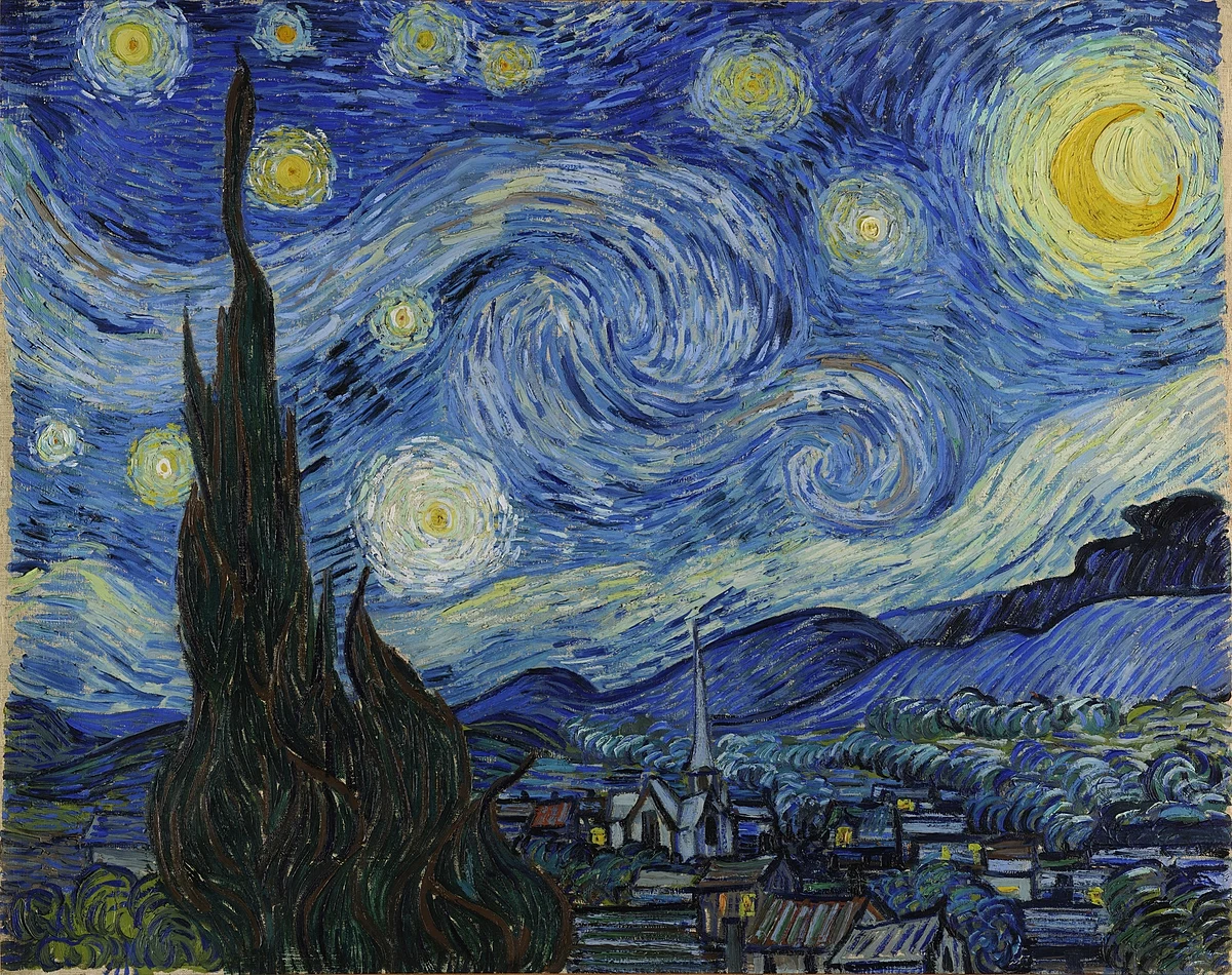 Los 10 Pintores Más Famosos de la Historia: Legado, Estilo y Obras Maestras 2 Van Gogh Starry Night Google Art Project.jpg